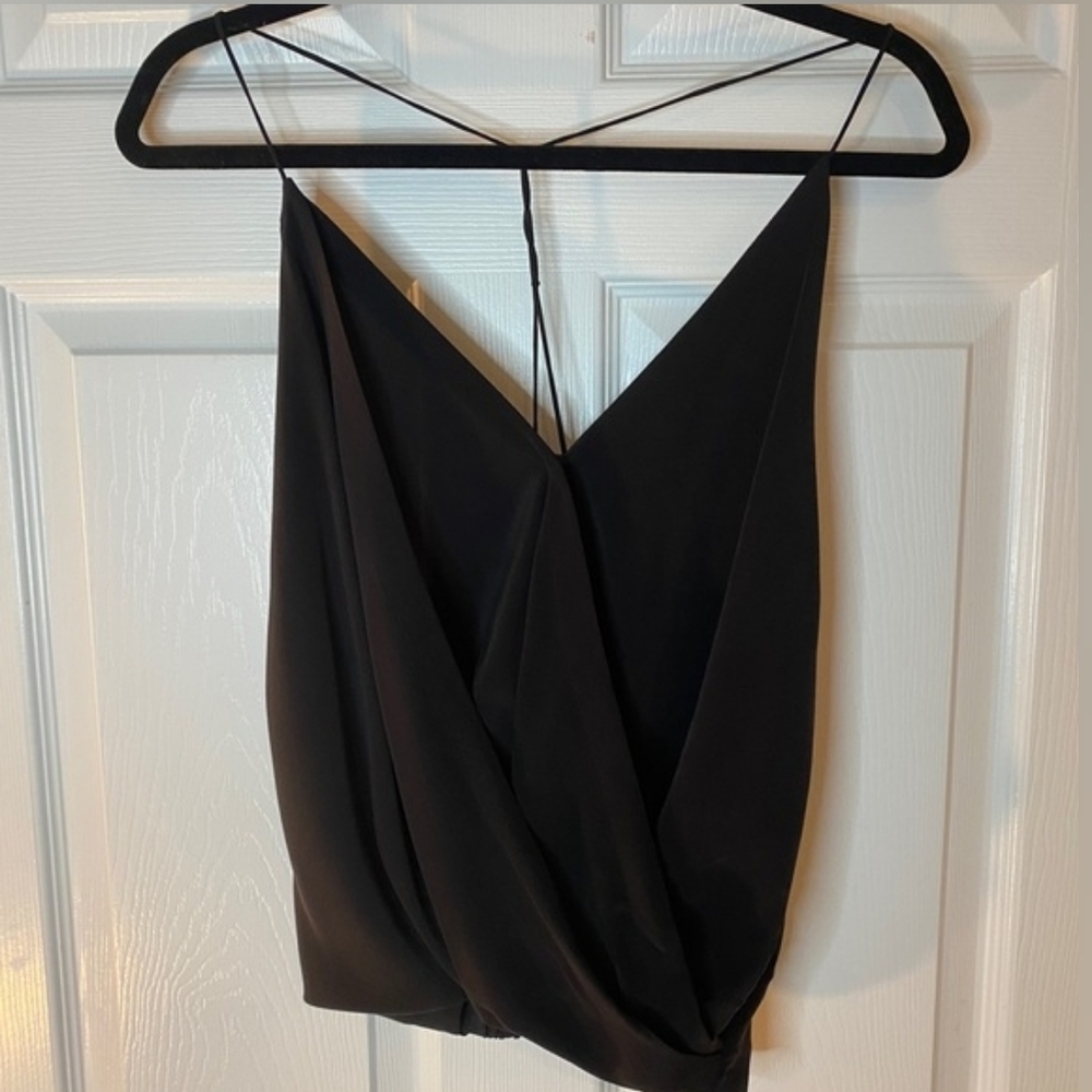 ViX Paula Hermanny Black Silk Alma Cami Tank - Picture 5 of 6